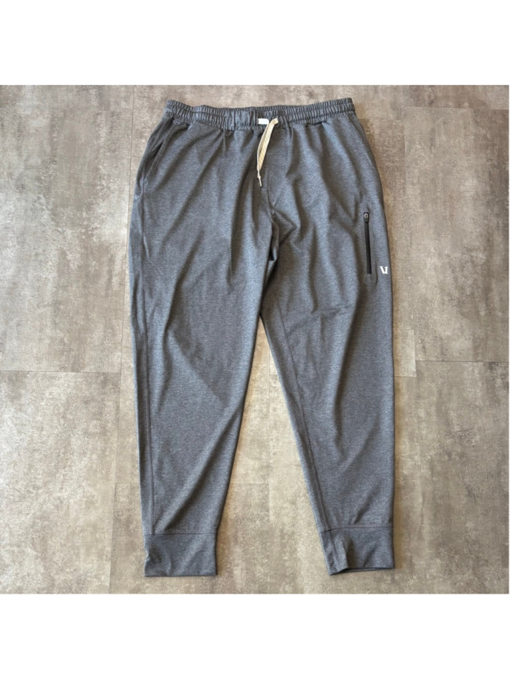 Vuori Sunday Performance Jogger Pants Men’s XL Heather Gray